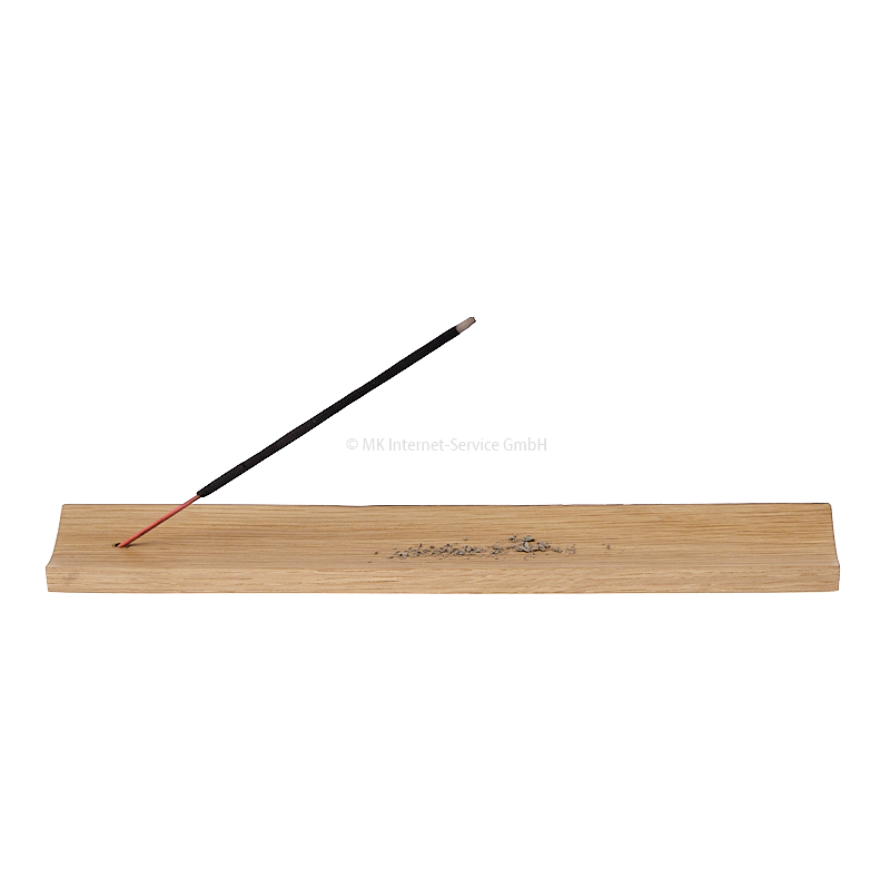 Räucherstäbchenhalter aus Edelholz mit Hohlkehle
