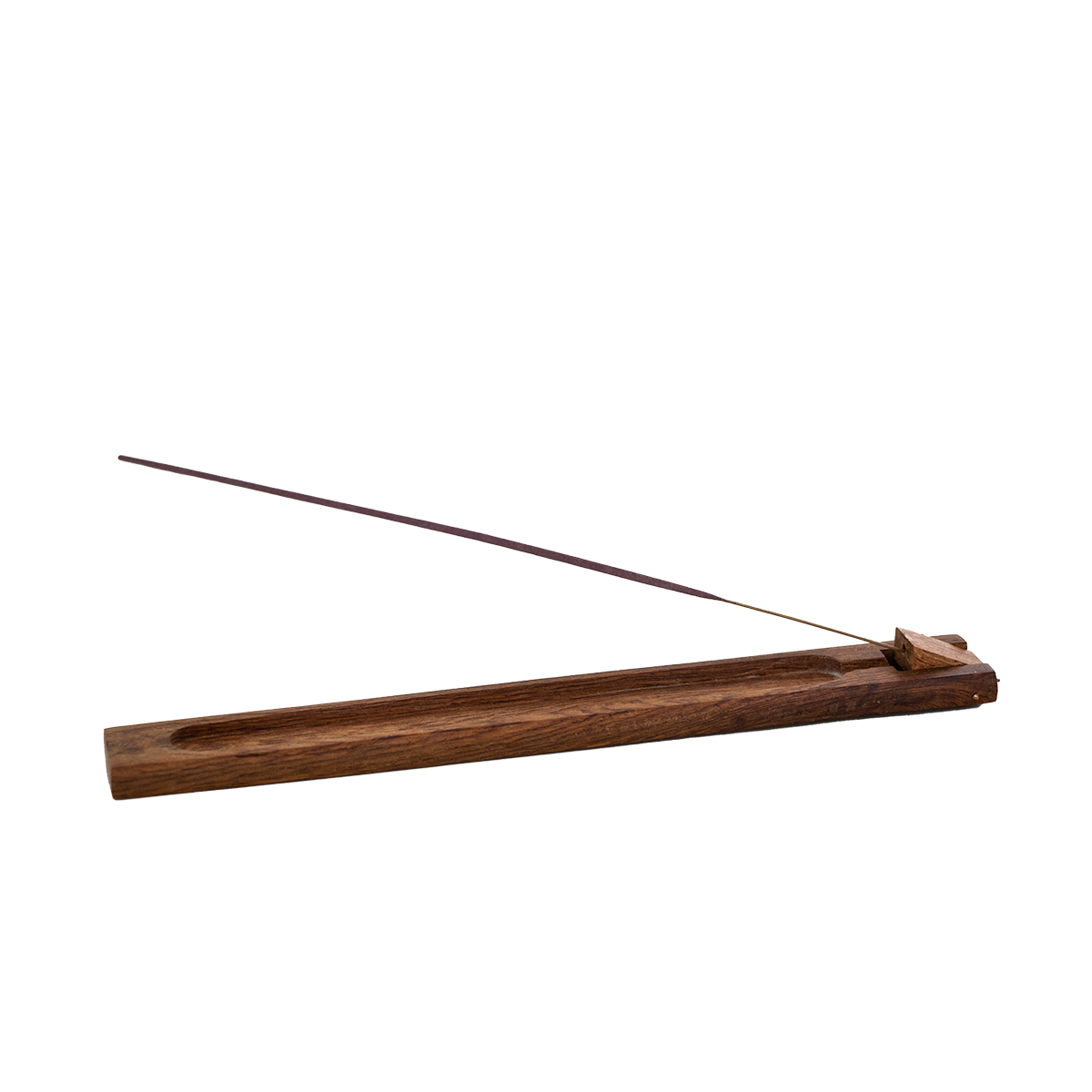 Verstellbarer Räucherstäbchenhalter aus Holz