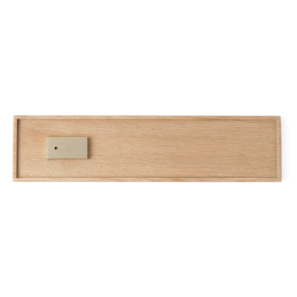 Räucherstäbchenhalter "Eiche" mit Messinghalter