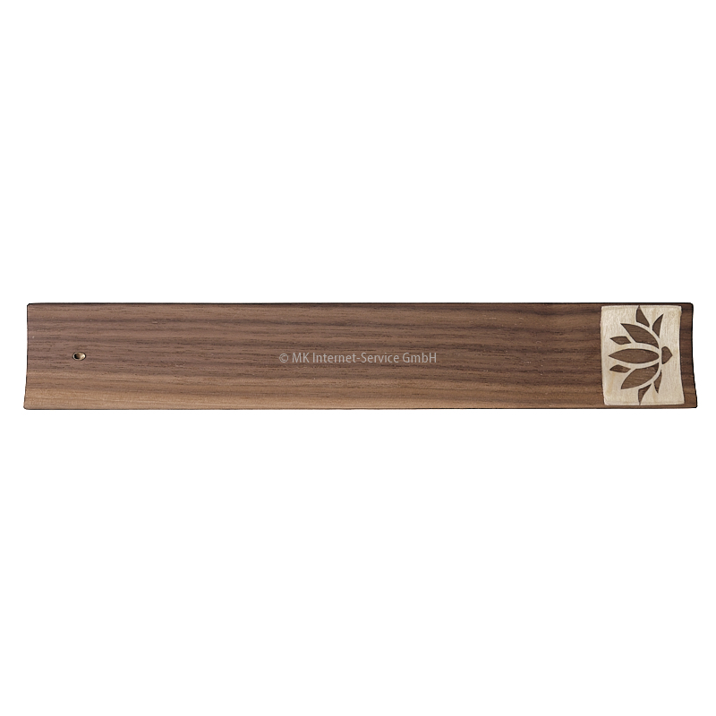 Räucherstäbchenhalter  "Lotusblume" aus Edelholz