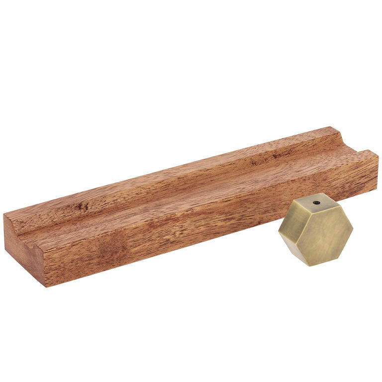 Räucherstäbchenhalter Paramita mit Sechseck