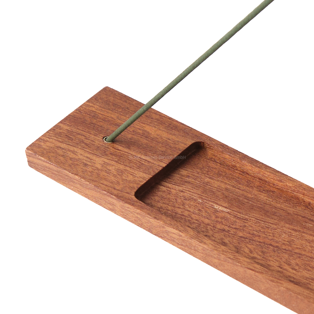 Räucherstäbchenhalter aus Edelholz Mahagoni