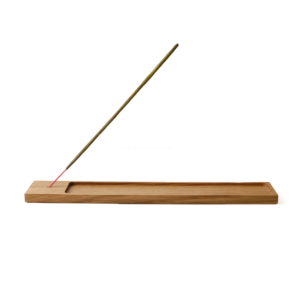 Räucherstäbchenhalter aus Edelholz Eiche