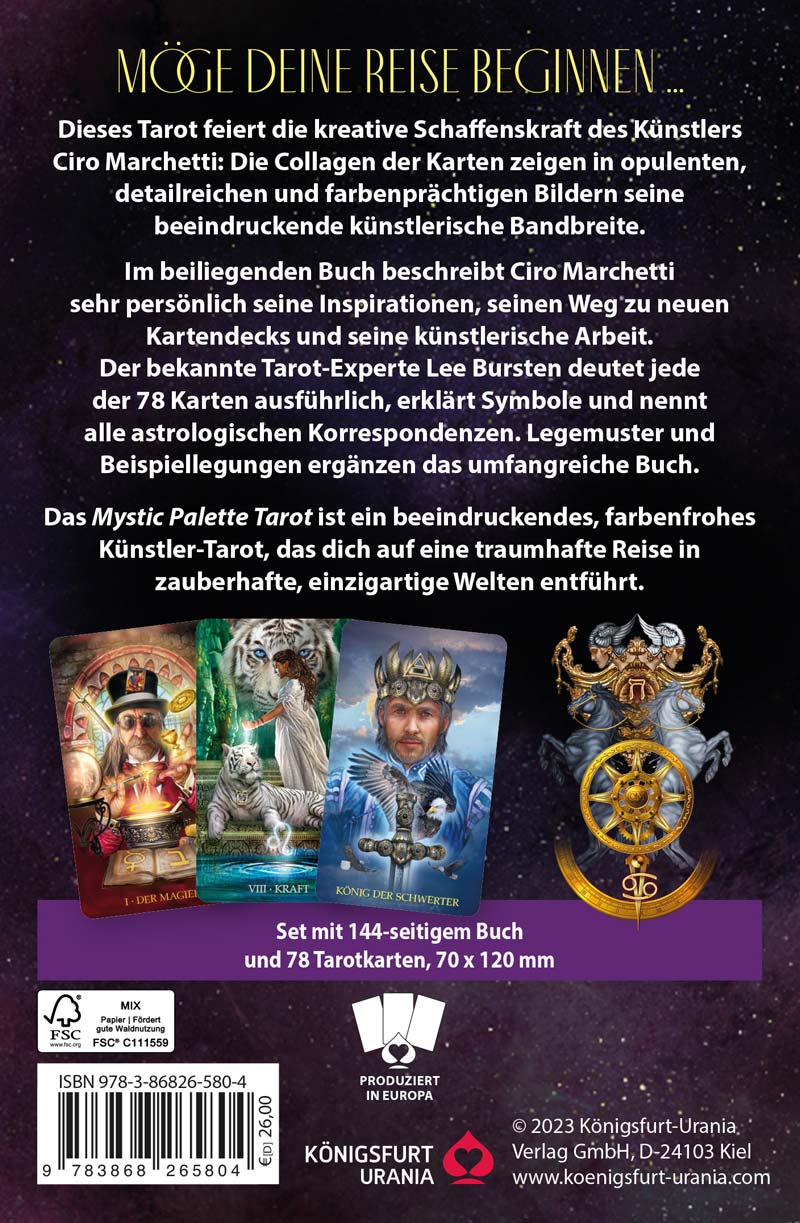 Mystic Palette Tarot
