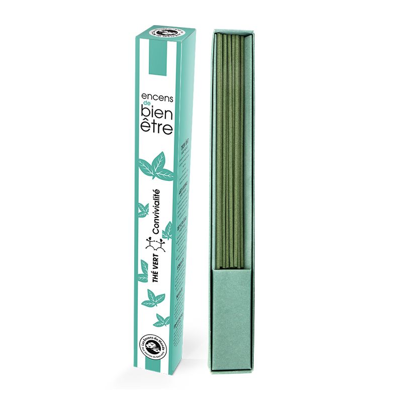 Grüner Tee (Geselligkeit) - Wellness-Räucherstäbchen Aromambiance