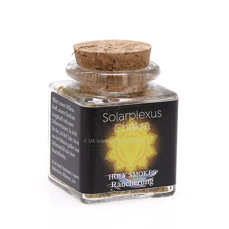 Solarplexuschakra - Chakra-Räuchermischung