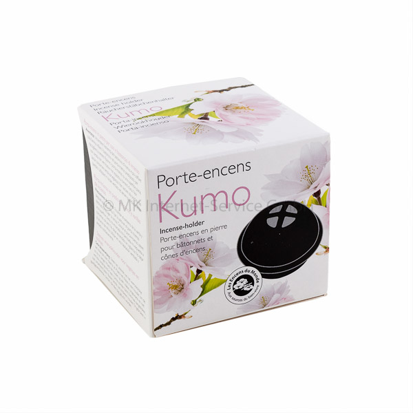Räucherkegelhalter Kumo grau