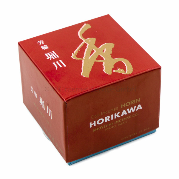 Horin Horikawa (rot) - Japanische Räucherspiralen Shoyeido