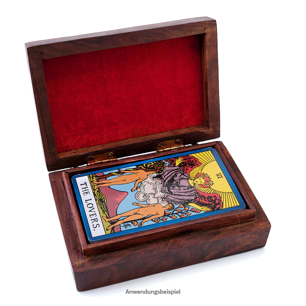 Tarotbox aus Holz