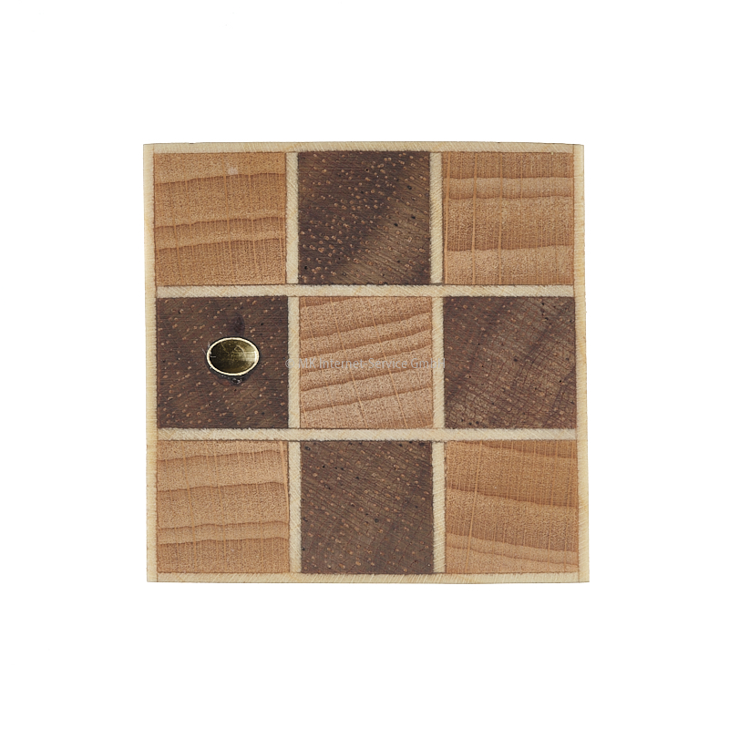 Räucherstäbchenhalter "Ichimatsu Yosegi" aus Edelholz