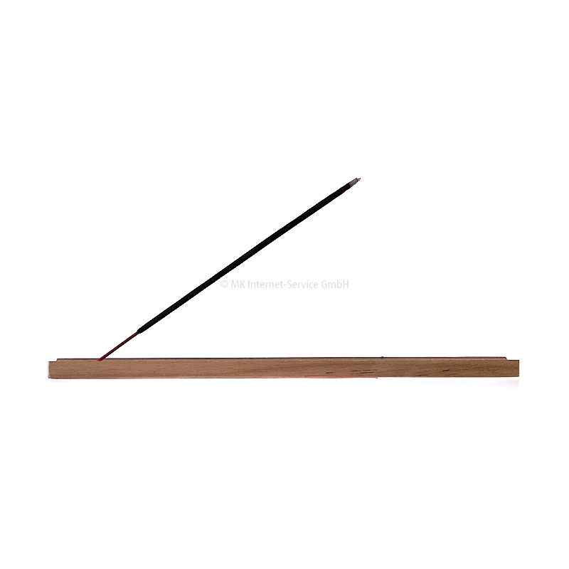 Räucherstäbchenhalter aus Edelholz mit Hohlkehle