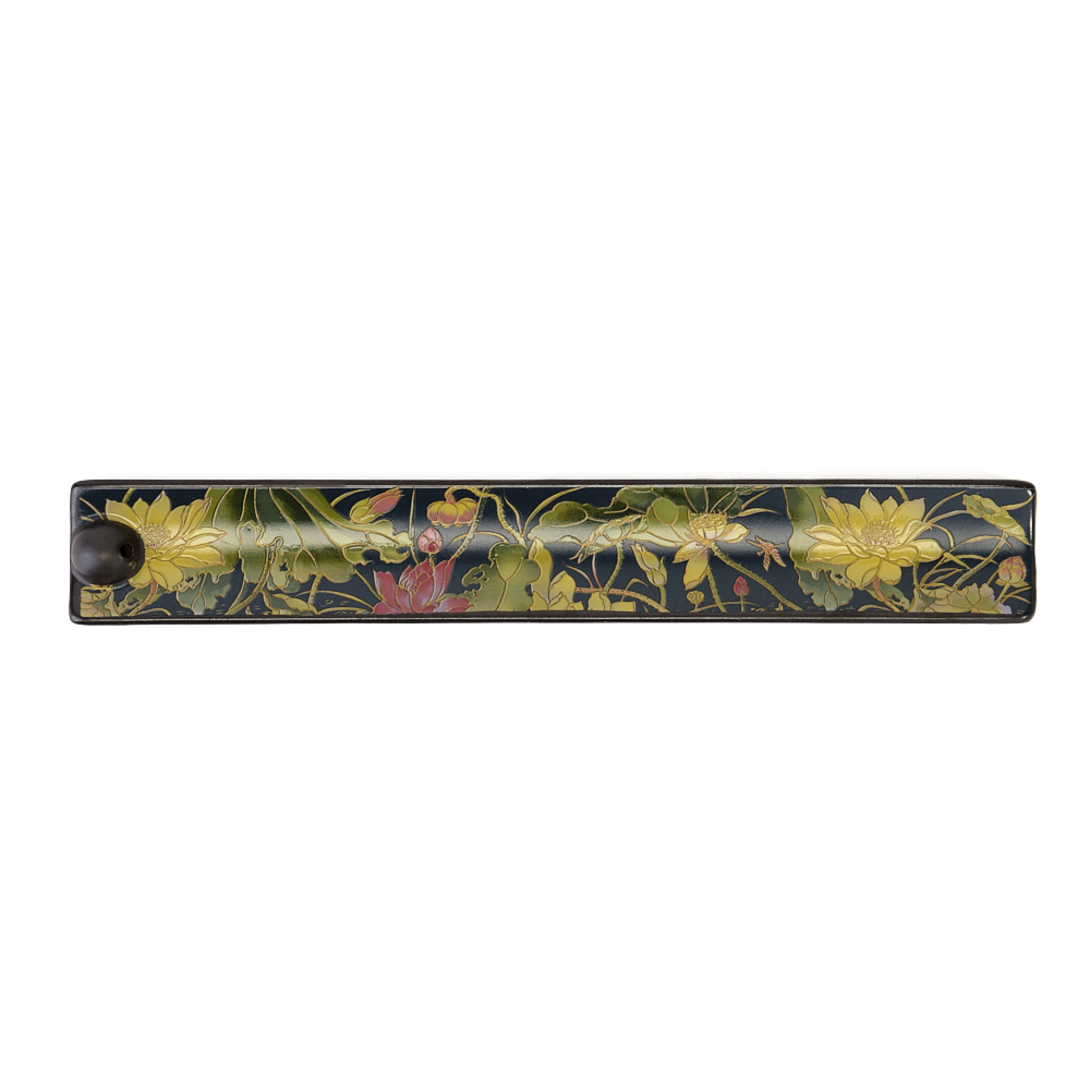Räucherstäbchenhalter aus Keramik Lotus-Teich