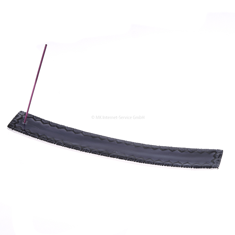 Räucherstäbchenhalter PURI aus Aluminium, grau