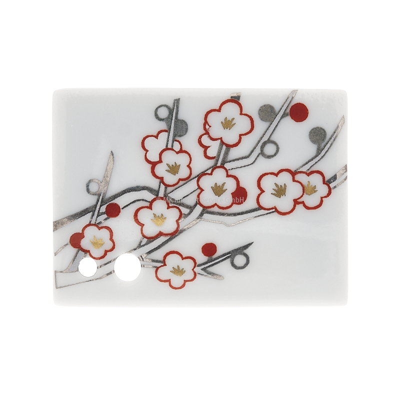 Japanischer Räucherstäbchenhalter Ume (Weiße Pflaume)