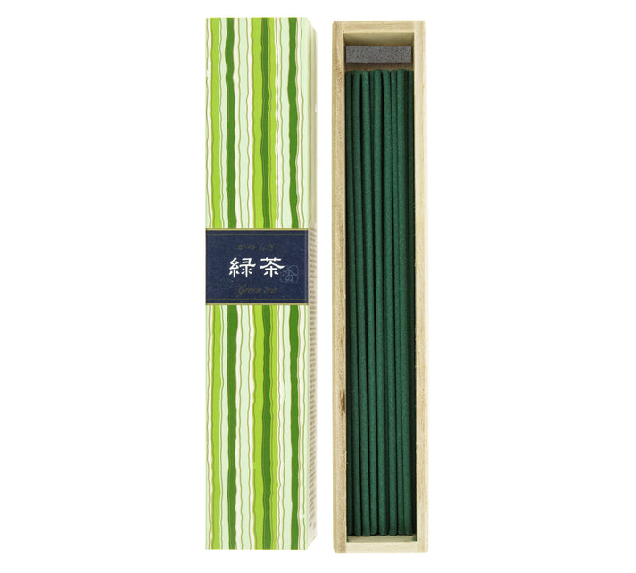 Kayuragi Grüner Tee (Green tea) - Japanische Räucherstäbchen Nippon Kodo