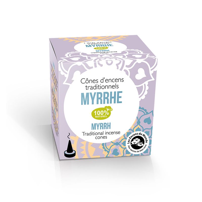 Myrrhe - Indische Räucherkegel Alte Tradition Les Encens du Monde