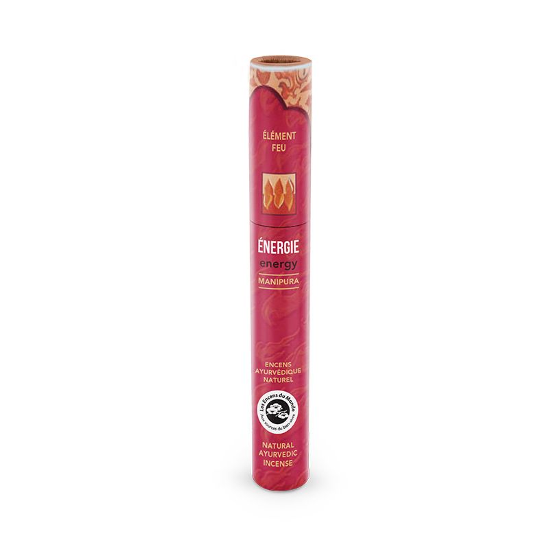 Energie (Nabel-Chakra - Manipura) - Ayurvedische Räucherstäbchen von Les Encens du Monde