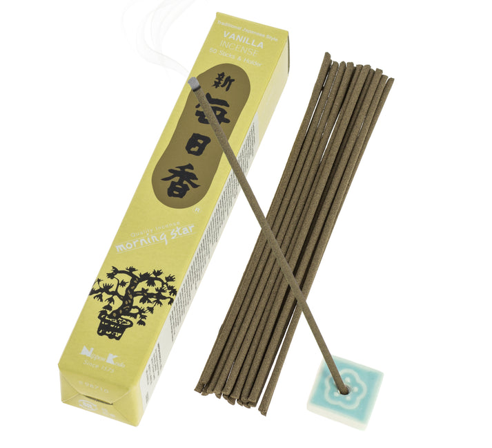 Morning Star Vanille - Japanische Räucherstäbchen Nippon Kodo