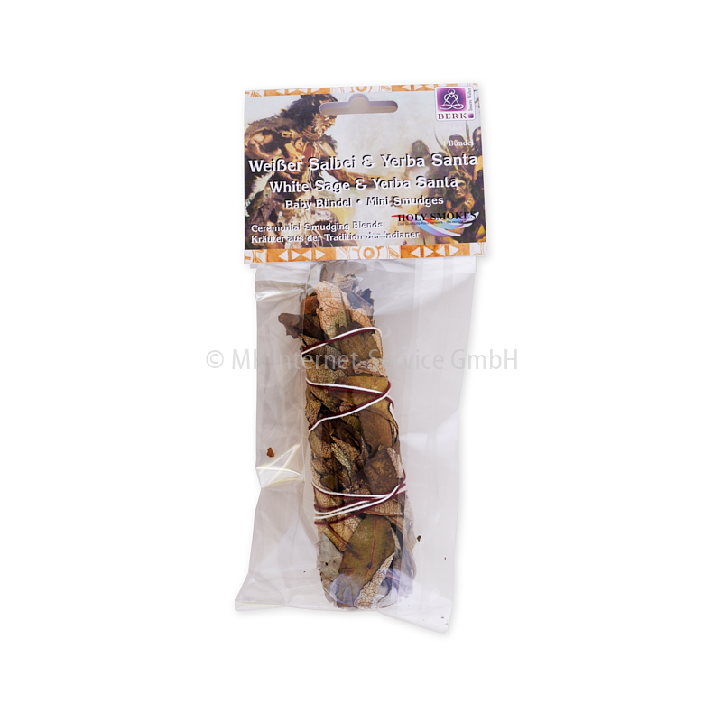 Mini Smudge Stick Weißer Salbei und Yerba Santa