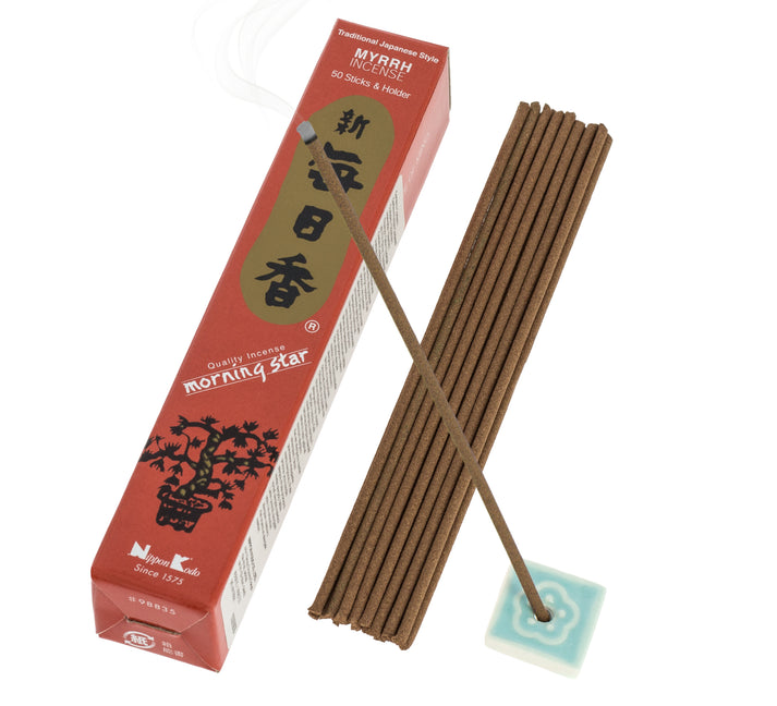 Morning Star Myrrhe - Japanische Räucherstäbchen Nippon Kodo