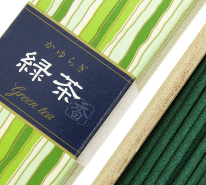 Kayuragi Grüner Tee (Green tea) - Japanische Räucherstäbchen Nippon Kodo