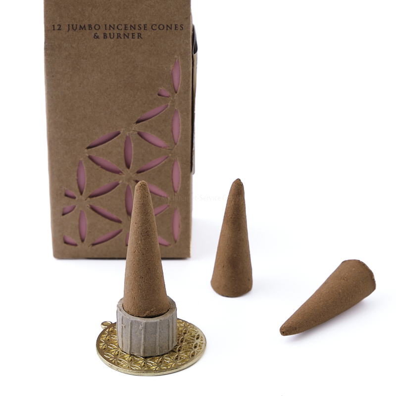Indische Räucherkegel Organic Goodness Weihrauch