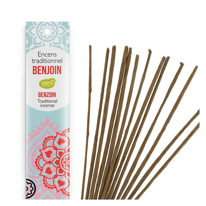 Benzoe - Indische Räucherstäbchen Alte Tradition Les Encens du Monde