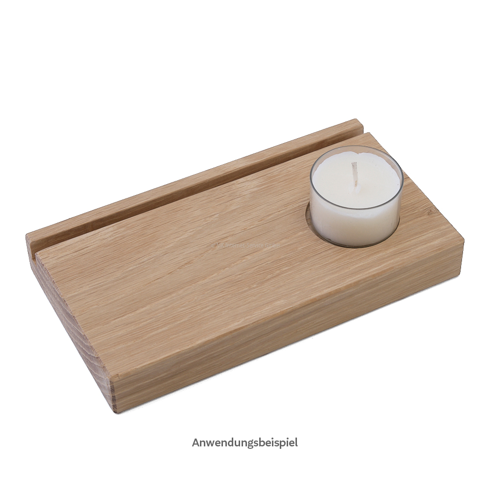 Tarotkartenhalter aus Eichenholz
