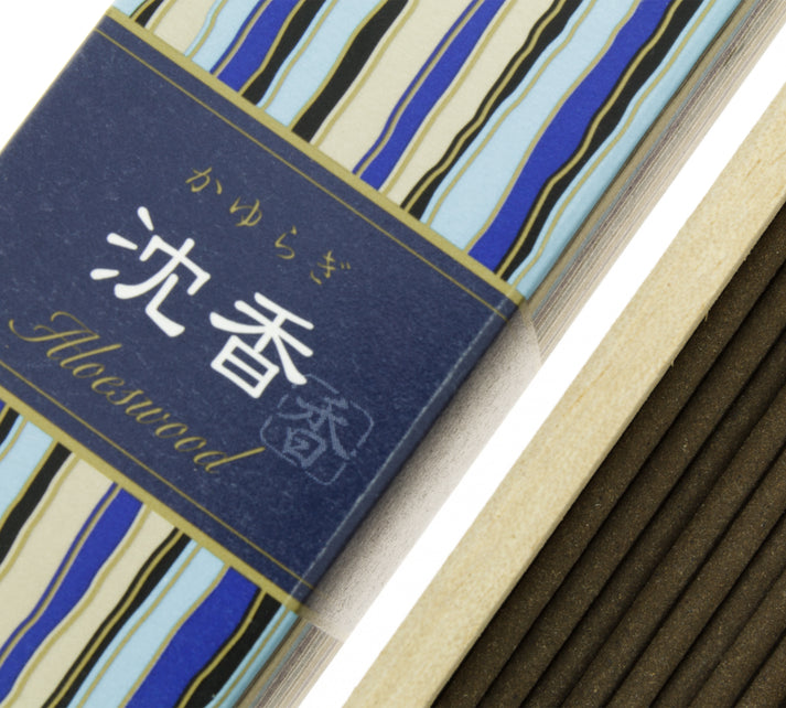 Kayuragi Adlerholz (Aloeswood) - Japanische Räucherstäbchen Nippon Kodo
