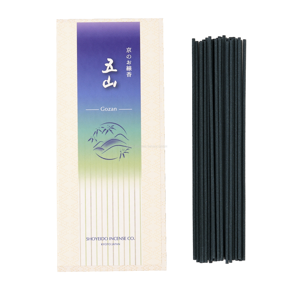 Gozan (Fünf Hügel) - Japanische Räucherstäbchen Shoyeido