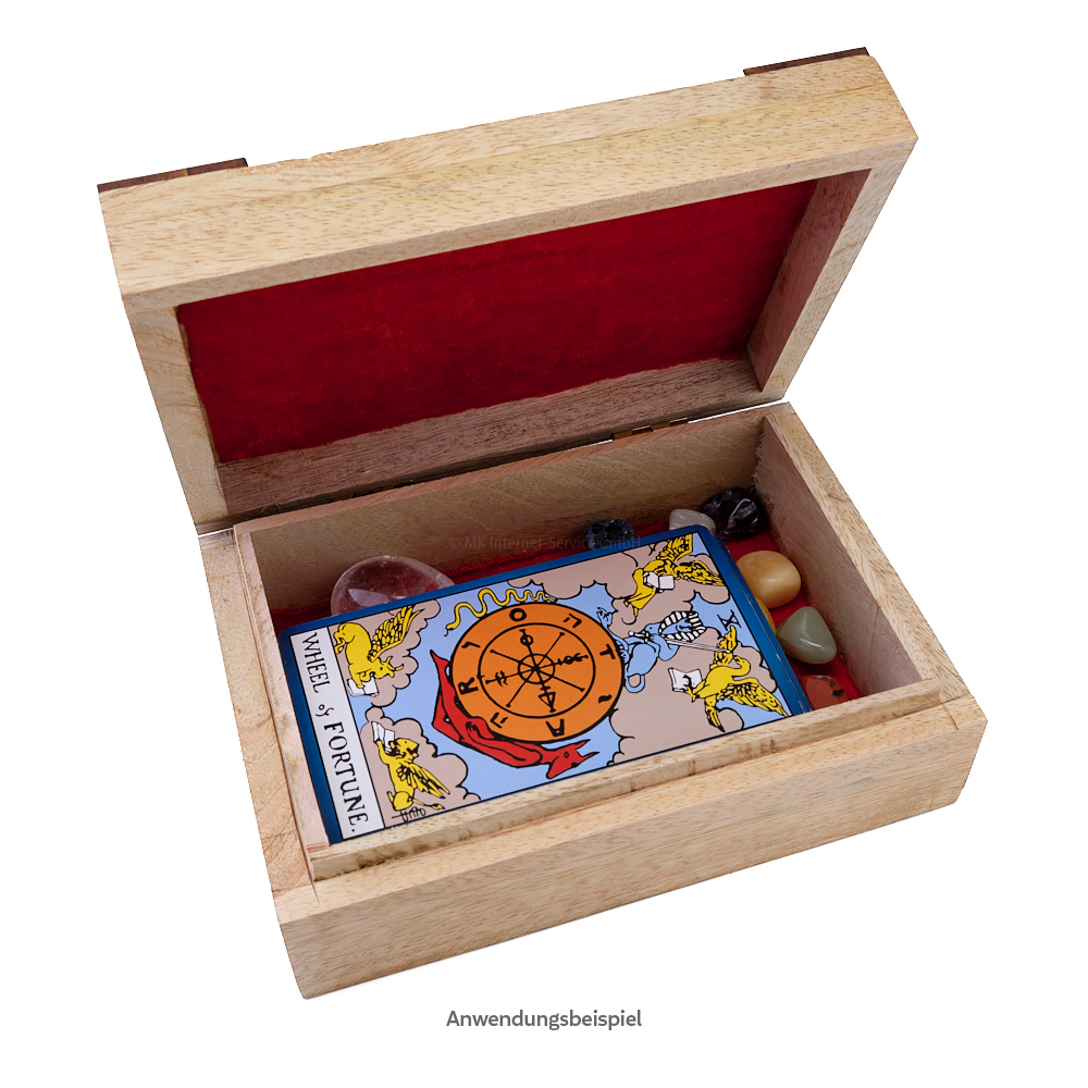 Tarotbox mit Blume des Lebens