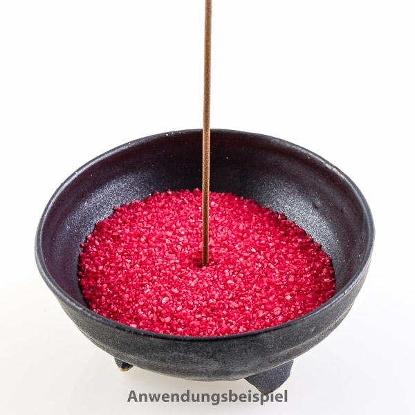 Feines Granulat, rot