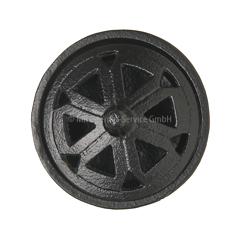 Räuchergefäß Idhril aus Gusseisen mit Deckel, schwarz