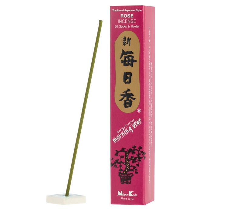 Morning Star Rose - Japanische Räucherstäbchen Nippon Kodo
