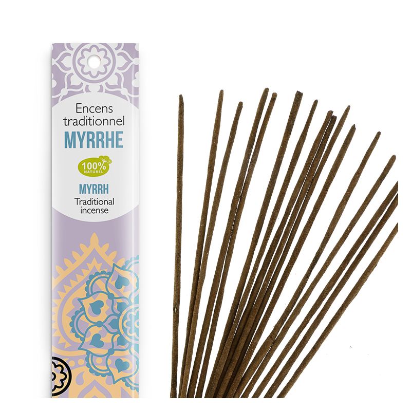 Myrrhe - Indische Räucherstäbchen Alte Tradition Les Encens du Monde