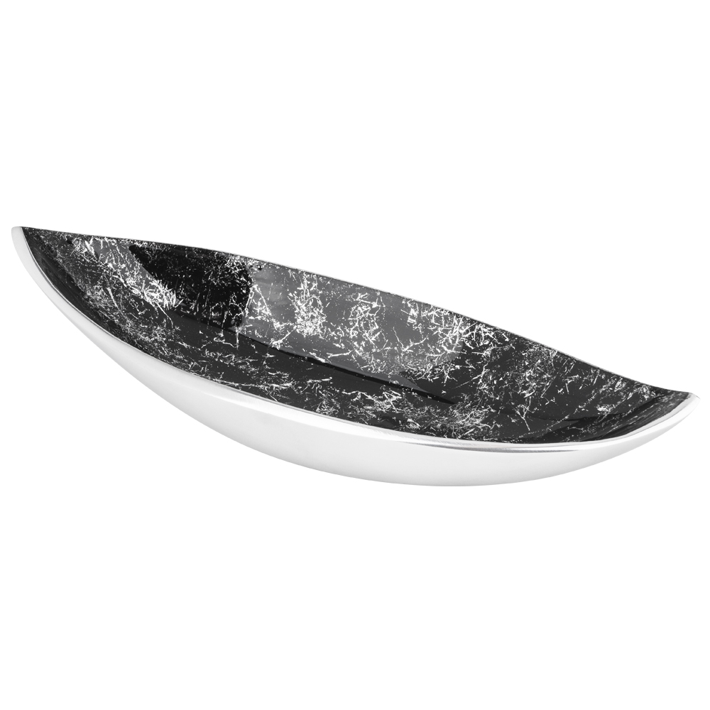 Räucherstäbchenhalter HALIPUR aus Aluminium, schwarz