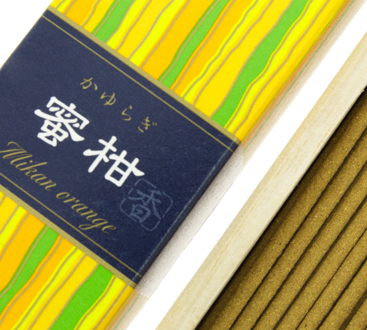 Kayuragi Mandarine (Mikan orange) - Japanische Räucherstäbchen Nippon Kodo