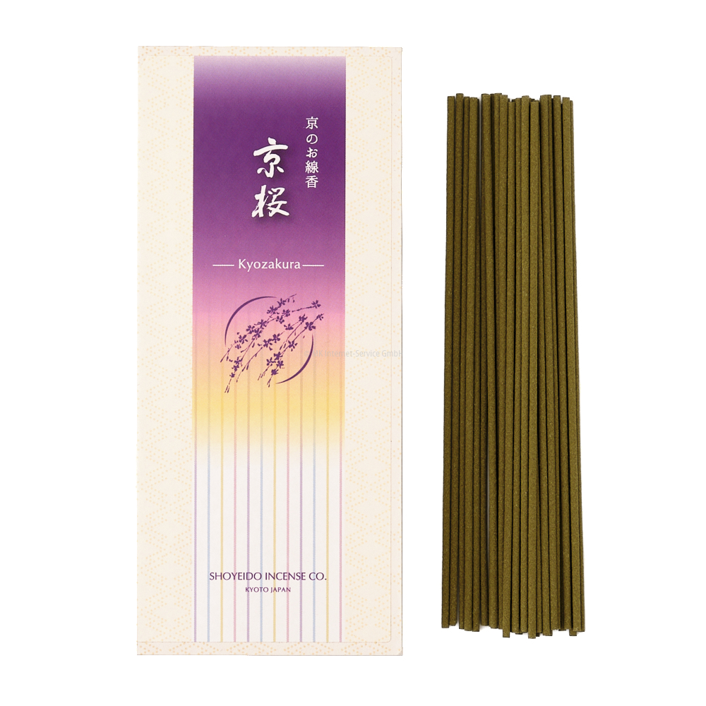 Kyo-zakura (Kyoto Kirschblüten) - Japanische Räucherstäbchen Shoyeido