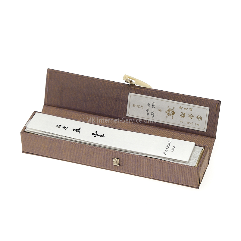 Premium Incense Goun (Fünf Wolken) - Japanische Räucherstäbchen Shoyeido