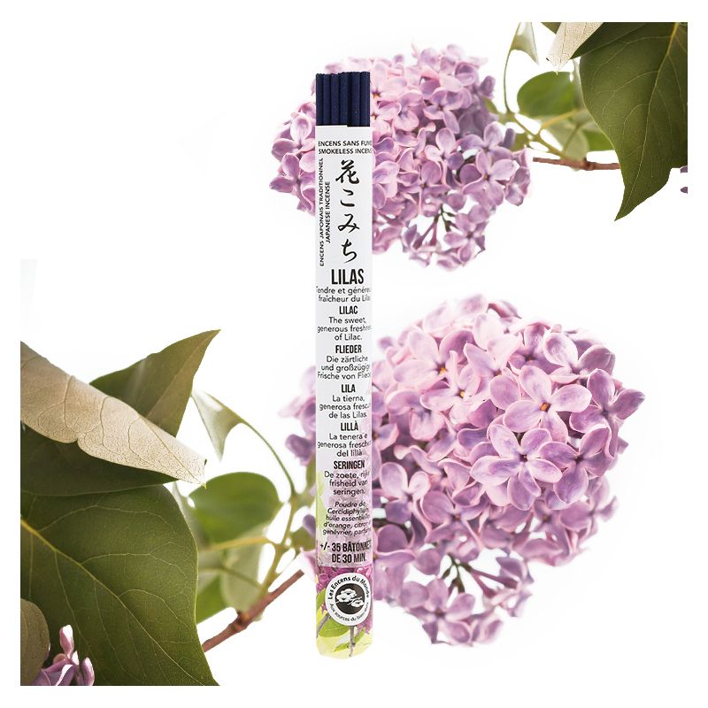 Lilas (Flieder) - Japanische Räucherstäbchen Les Encens du Monde