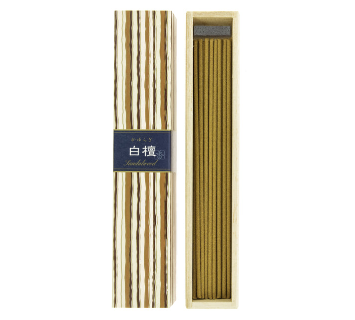 Kayuragi Sandelholz (Sandalwood) - Japanische Räucherstäbchen Nippon Kodo