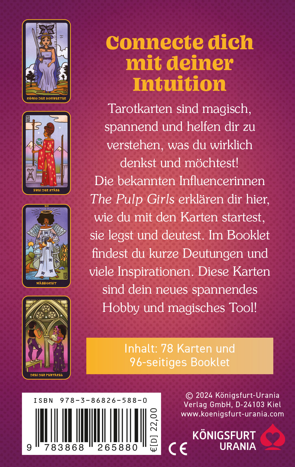 The Pulp Girls Tarot - Connecte dich mit deiner Intuition!