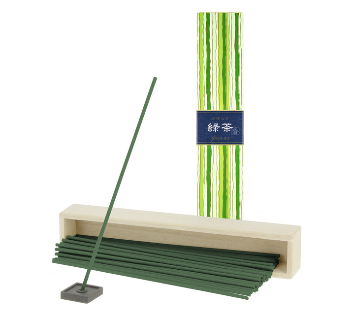 Kayuragi Grüner Tee (Green tea) - Japanische Räucherstäbchen Nippon Kodo