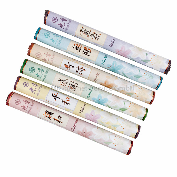 Sortiment Harmonie und Schönheit - Japanische Räucherstäbchen Hikali Koh