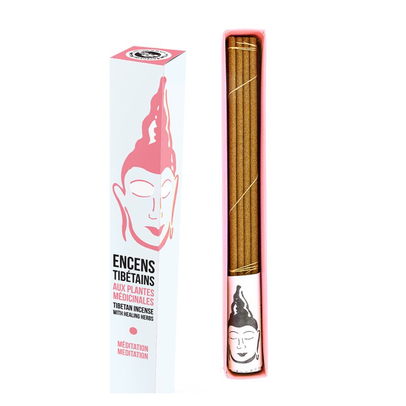 Buddha Meditation - Tibetische Räucherstäbchen Les Encens du Monde