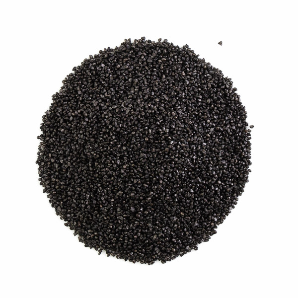 Feines Granulat, schwarz