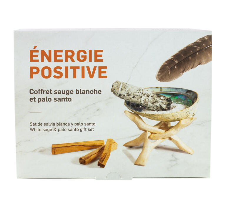 Geschenkset "Positive Energie" - Weißer Salbei & Palo Santo