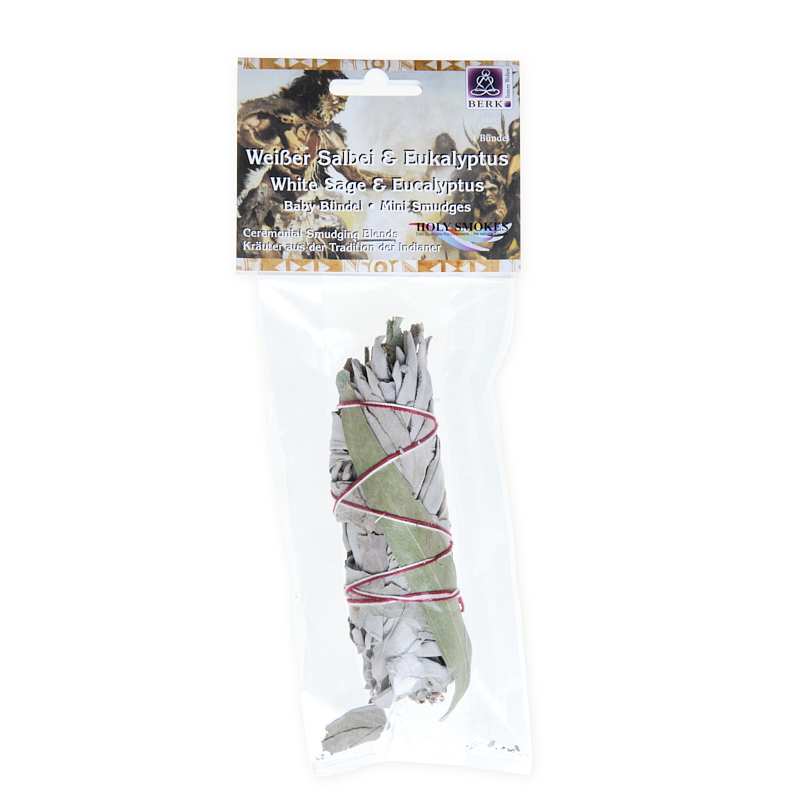 Mini Smudge Stick Weißer Salbei und Eukalyptus