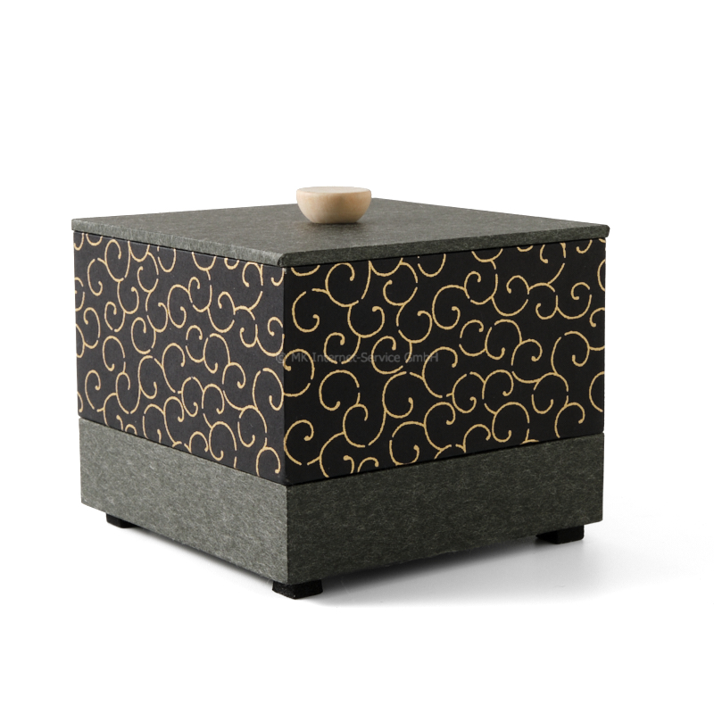 Chiyogami-Box "Karakusa - Ranken" - Aufbewahrungsbox, Geschenkbox, Schmuckbox