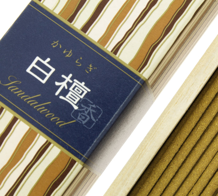 Kayuragi Sandelholz (Sandalwood) - Japanische Räucherstäbchen Nippon Kodo